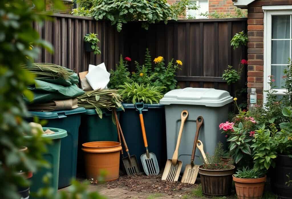 How to Minimise Waste During a Surrey Garden Clearance